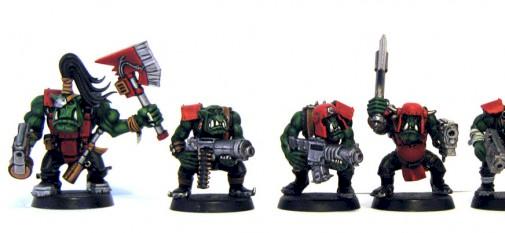 5 orks Evil sunz by Zeppelin