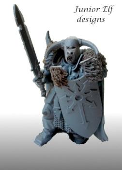 Converted Chaos Warrior (Sculpt) by junior elf