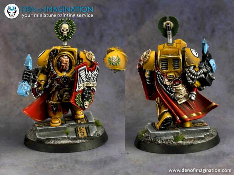 Lysander of Imperial Fists by DEN of IMAGINATION
