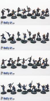 Iron Empire Reapers Troops by MadFlyArtStudio