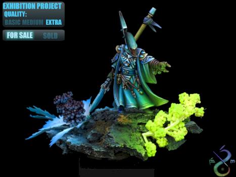 Eldar far seer by BerenMiniaturasStudio