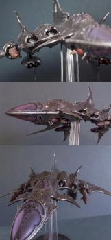 Dark Eldar Voidraven Bomber by filipple