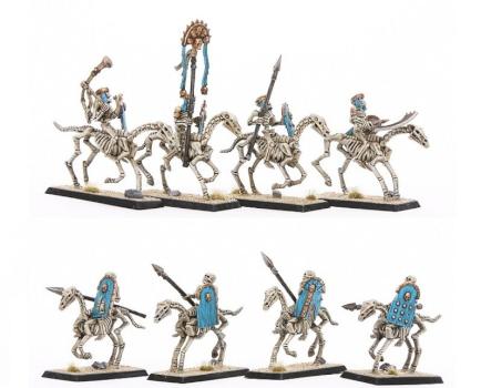 TOMB KINGS SKELETON HORSEMEN by mediatrade