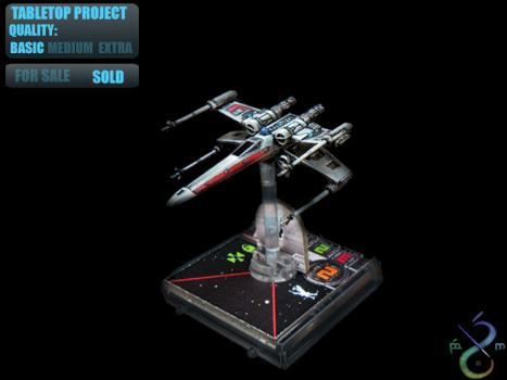 Tabletop Commission X-Wing by BerenMiniaturasStudio