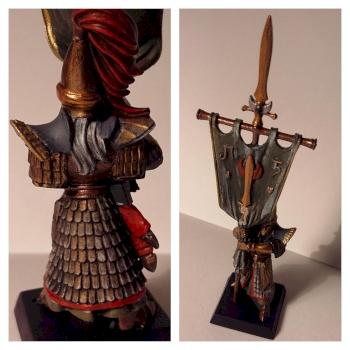 High Elf Standard Bearer by Siegfried_the_dwarf