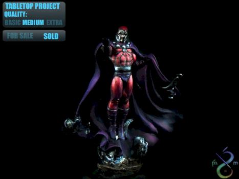 Tabletop Commission Magneto by BerenMiniaturasStudio
