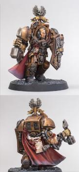 Space Marines Imperial Fists Cpt Darnath Lysander by filipple