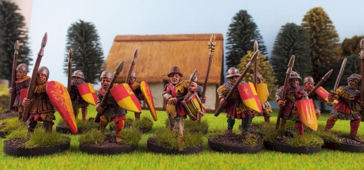 28mm BTD Lion/Dragon Rampant Retiune (s) Knights to Follow. by avalonindustries2040