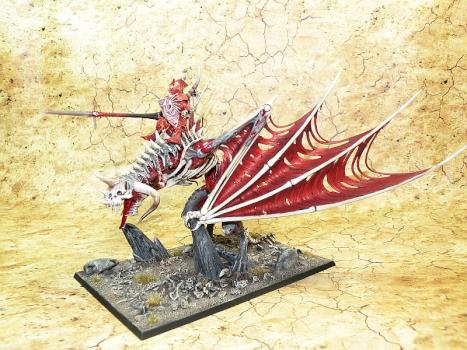VAMPIRE LORD ON ZOMBIE DRAGON by mediatrade