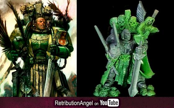 DARK ANGELS  Azrael Chapter Master 40k by Retribution Angel