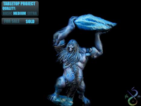Tabletop Commission Blood Rage Giant by BerenMiniaturasStudio