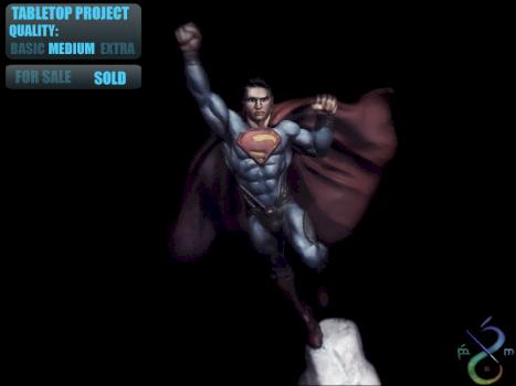 Tabletop Commission Superman by BerenMiniaturasStudio