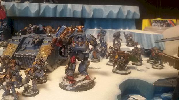 Venerable Dreadnought Space Wolves by :Red Dragon: