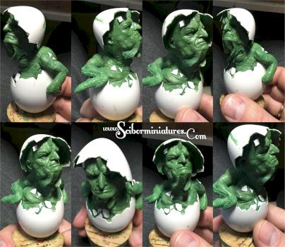 Chicken green finished by Scibor