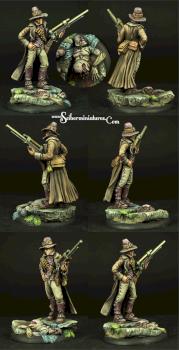 Zombie Hunter 54mm by Scibor