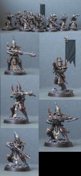 Dark Eldar Kabalite Warriors by filipple