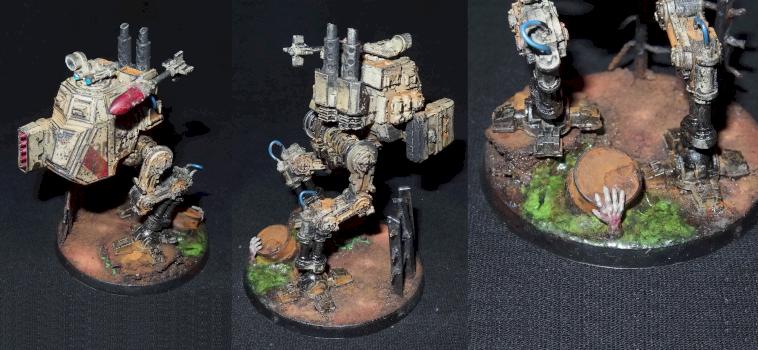 Vostroyan Armoured Sentinel by pakita