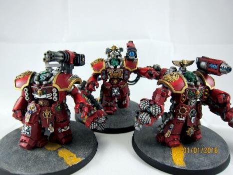Blood Angels Centurions by BlueDorian