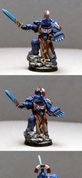 Ultramarine Space Marine Captain by Rogan
