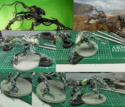 28 mm Edge of Tomorrow Mimic alien by Tecrys