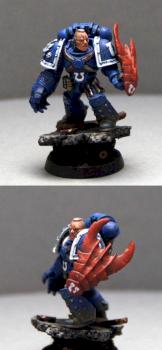 Ultramarine Space Marine - Tyranic War Veteran by Rogan