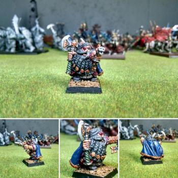Dwarf Lord with Hand Weapon and Pistol by ThomassWalsh