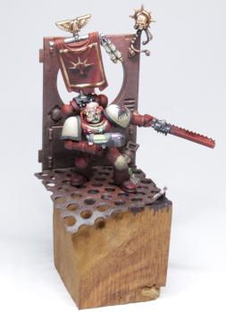 Blood Angel Captain by Photoniker