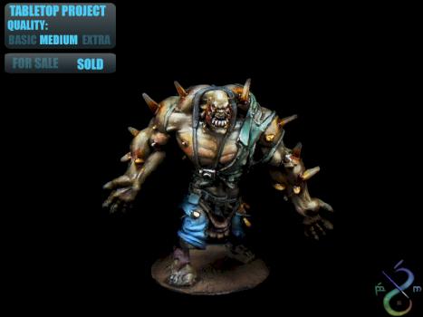 Tabletop Commission Abomination Zombicide by BerenMiniaturasStudio