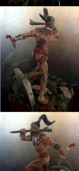 Mayan Warrior by Henry.net