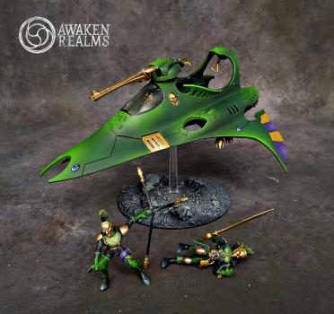 Eldar Harlequin Skyweaver by Awaken Realms