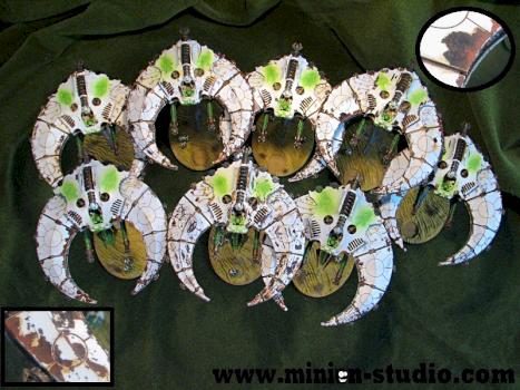 Necron Fleet by MinionStudio