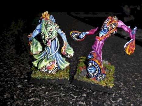 flamers of tzeentch by arykah
