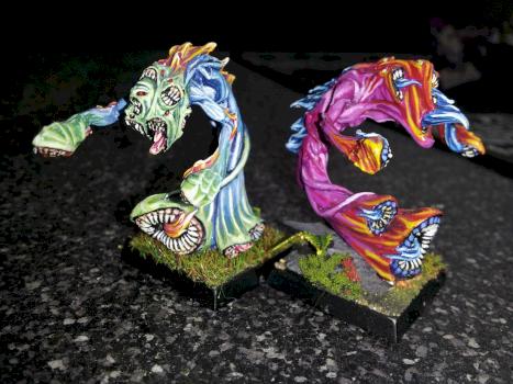 flamers of tzeentch by arykah