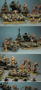 Warhammer Forge World CHAOS DWARF ARMY by wlodi