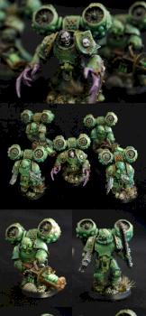 40K Mariners Blight Chaos Raptors by LuckyNo.5