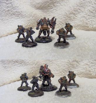 Mechaniks of Khador by shiza