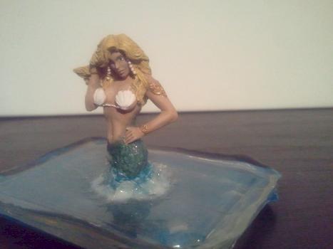 Aria, Mermaid Bust (Alternate) - Morland Studios by TheCharlieSheenXP