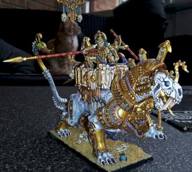 Khemrian Warsphynx by arykah