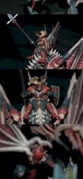 Vampire Lord on Zombie Dragon by PrimalAce