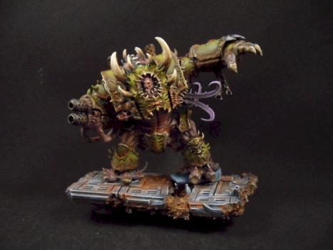 Chaos Space Marines Mortis Metallicus Hellbrut by banzai1000