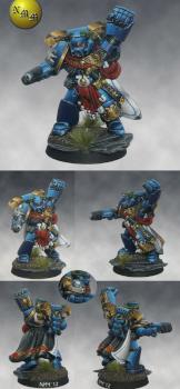 Ultrmarine Captain / Commander by nels0nmac