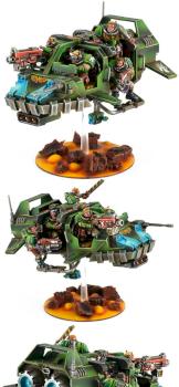 Space Marine Land Speeder Storm by MaybugM
