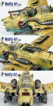 Ork Blitza-Bommer (Details) by MadFlyArtStudio