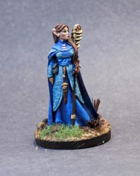 Reaper Black Bones Anthanelle, Female Elf Wizard by superbug983