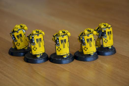 Imperial Fist Legion Breachers by Abhoras