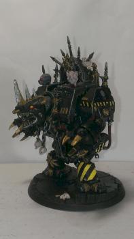 The Iron Beast, Skarro Raal, Iron Warrior Hellbrute by OgrePie