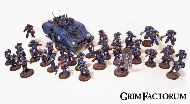 Ultramarines Primaris Force by Grim Factorum