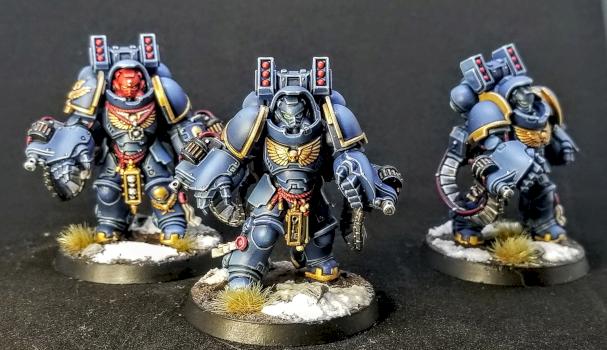 Ultramarines aggressors by RedMinis
