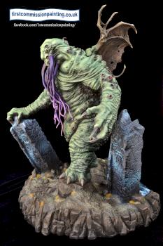cthulu ryleh rising 1 by firstcommissionpainting