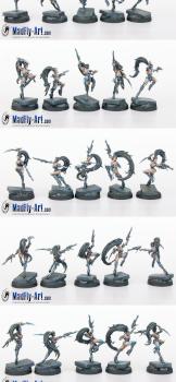 Blood Vestals Troops by MadFlyArtStudio